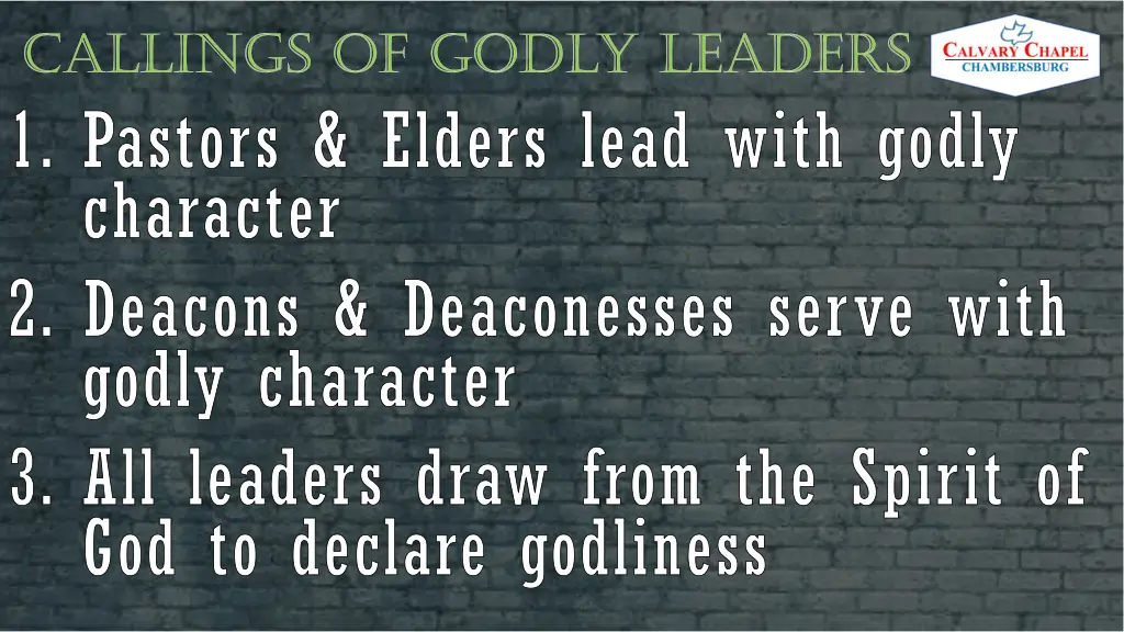 callings of godly leaders pastors elders lead 2