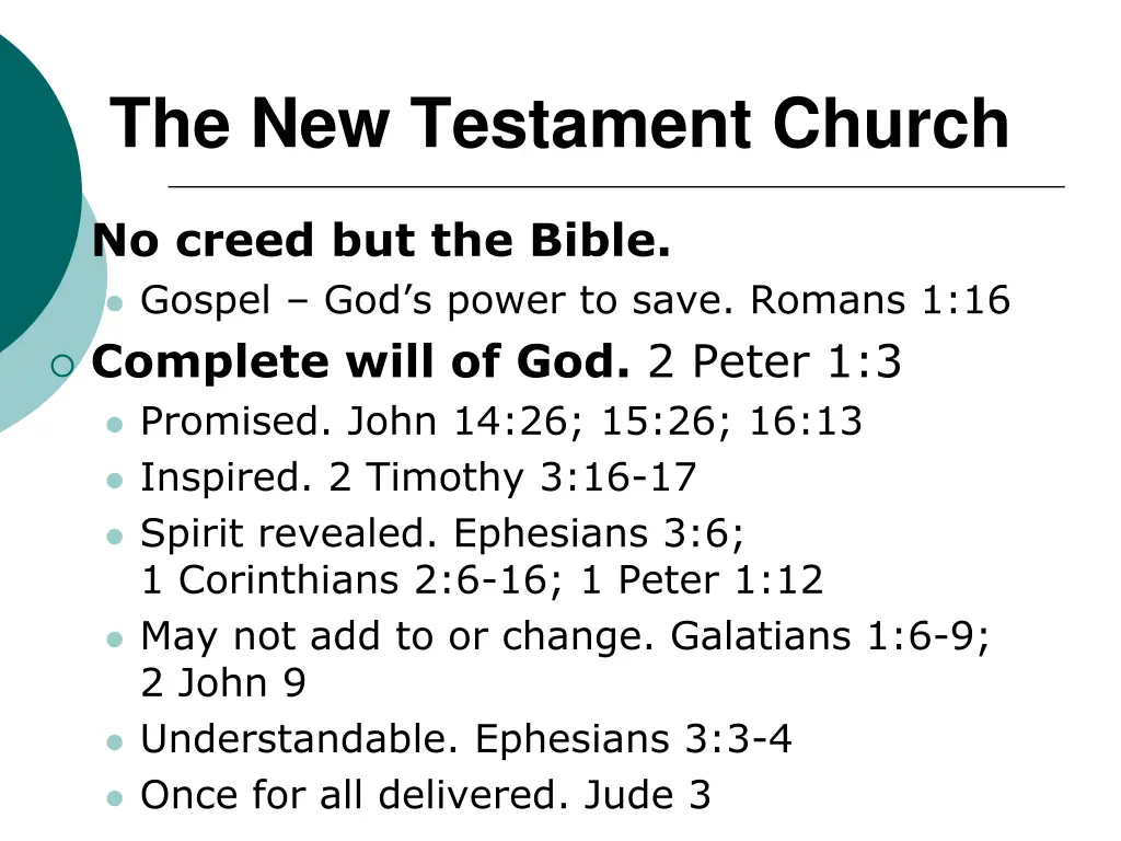 the new testament church 3