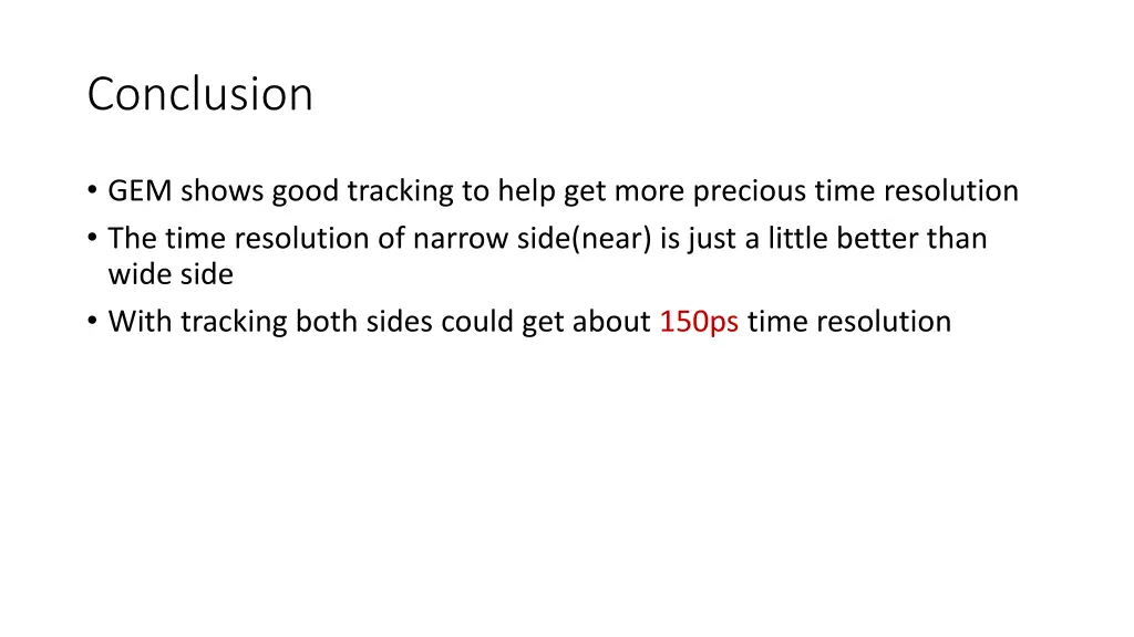 conclusion