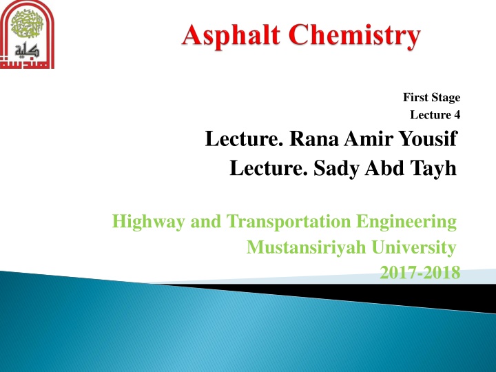first stage lecture 4