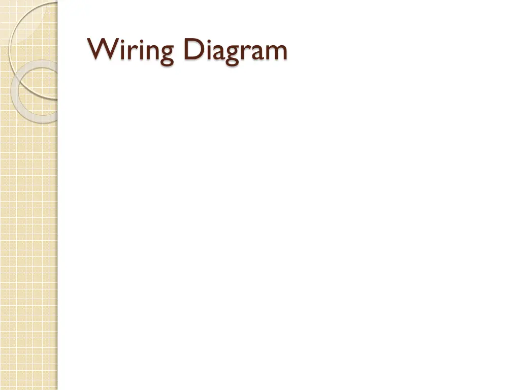 wiring diagram