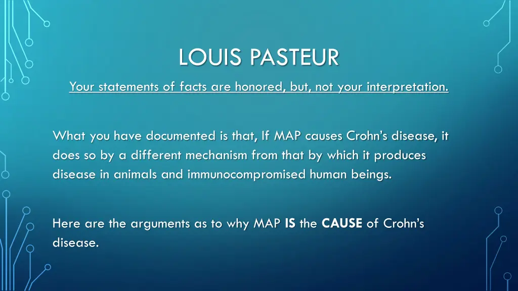 louis pasteur