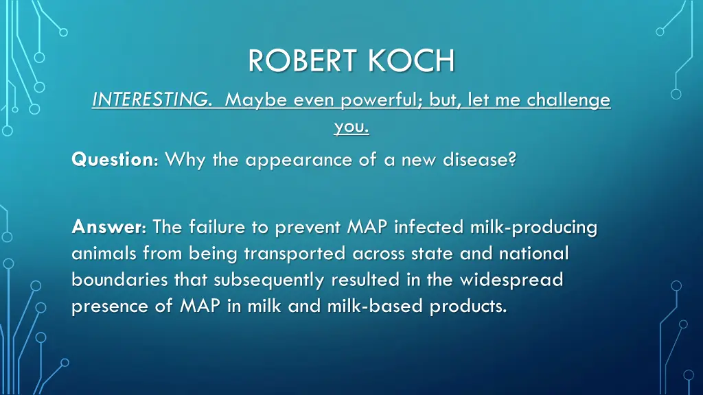 robert koch 1