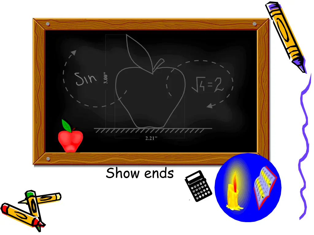 show ends