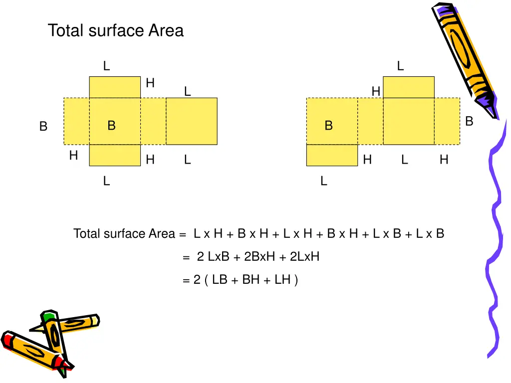 total surface area
