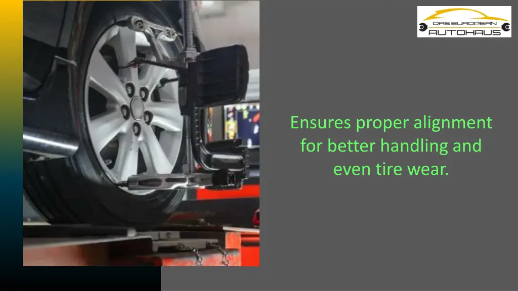 ensures proper alignment for better handling