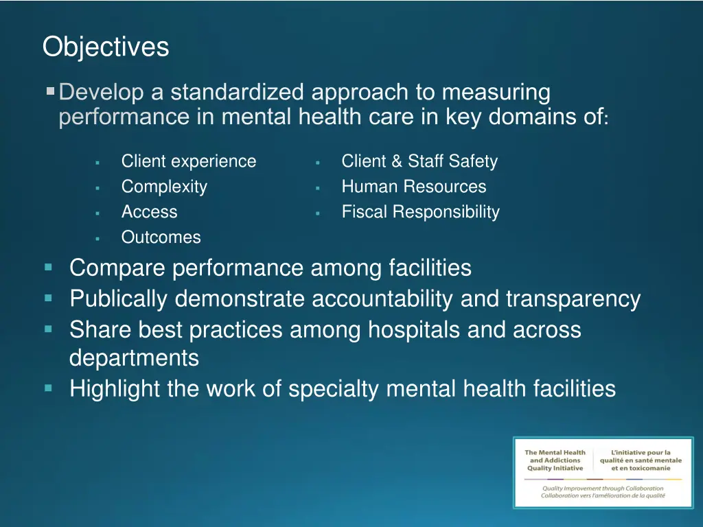 objectives