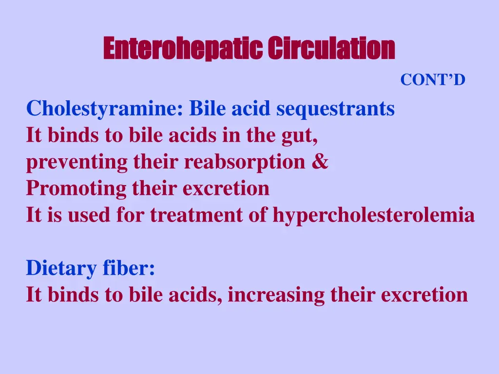 enterohepatic circulation enterohepatic 1