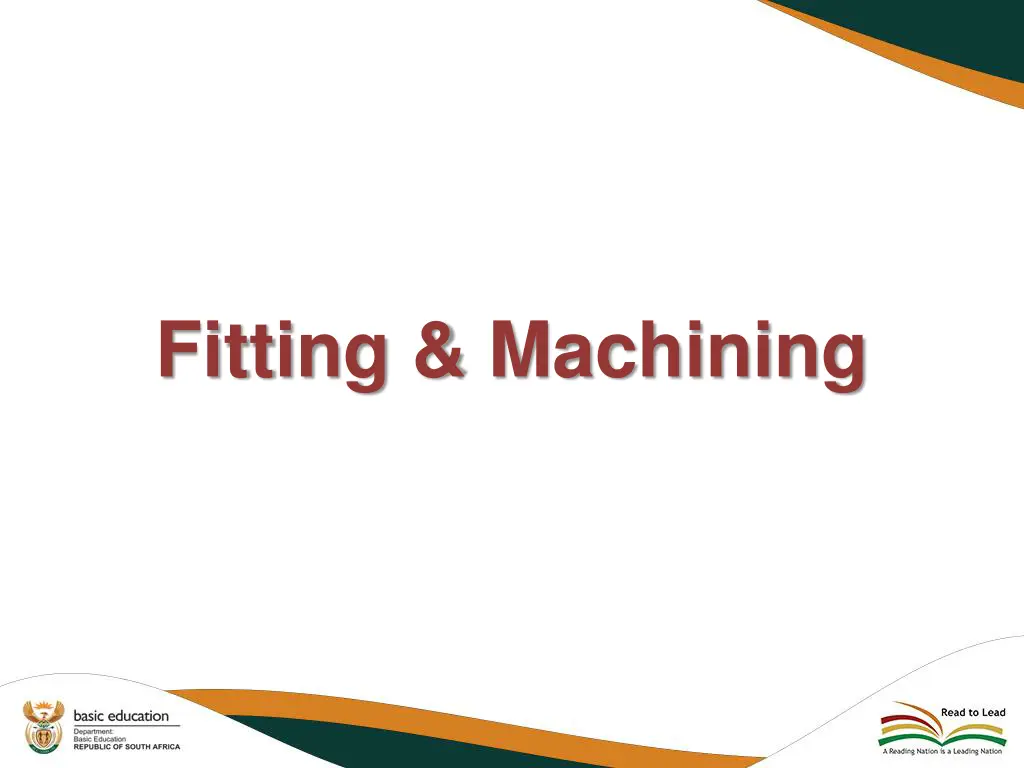 fitting machining