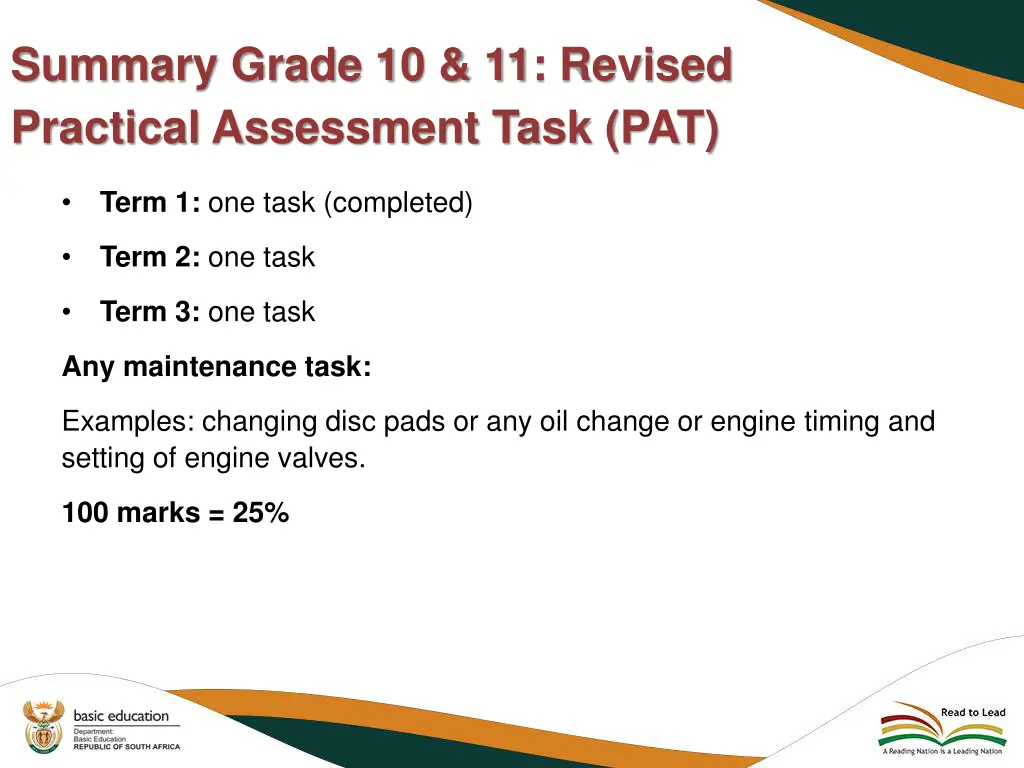 summary grade 10 11 revised practical assessment