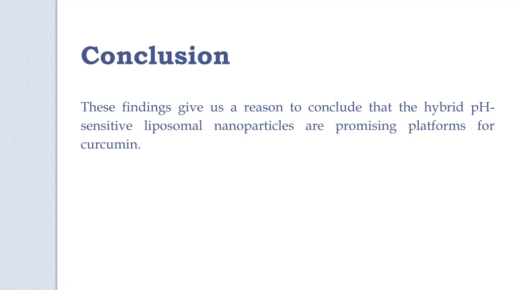 conclusion