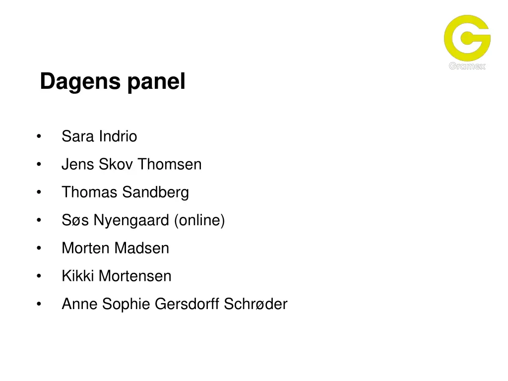 dagens panel