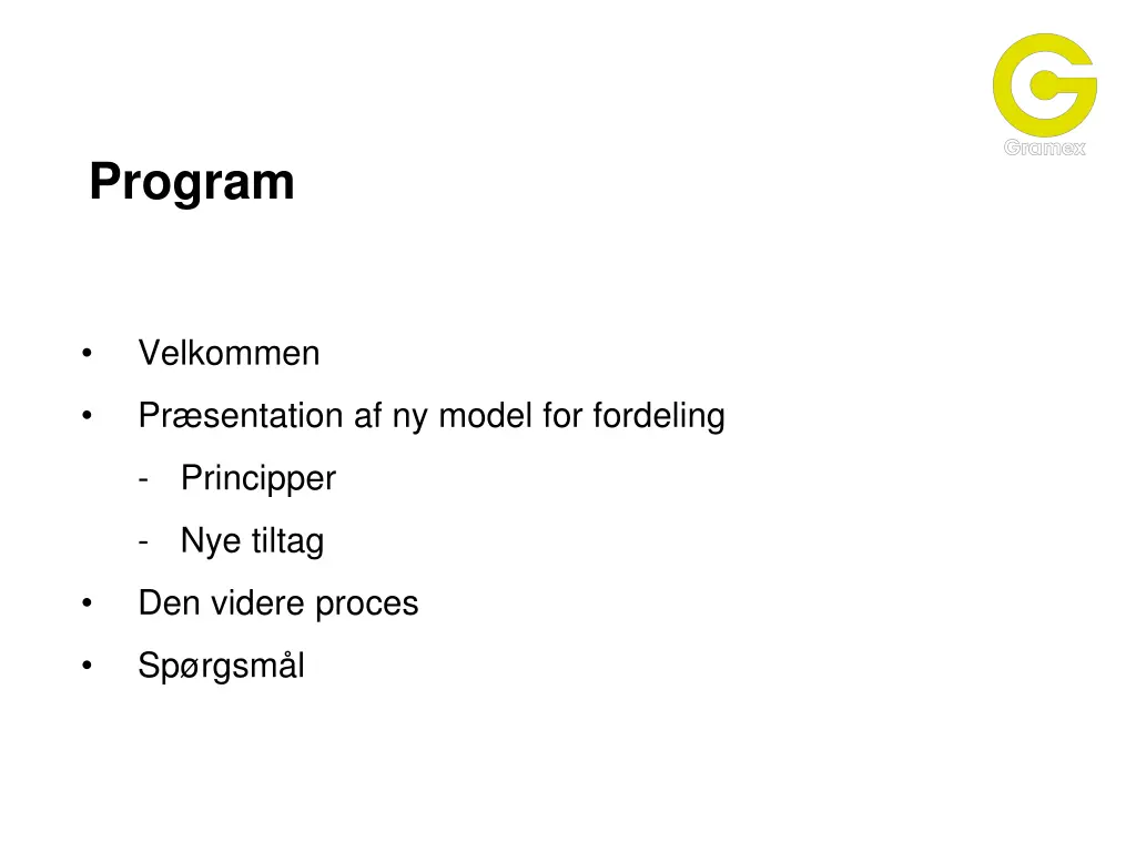 program