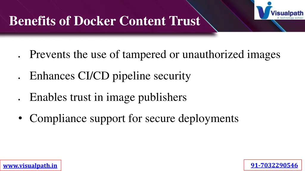 benefits of docker content trust