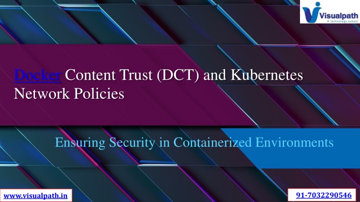 docker content trust dct and kubernetes network