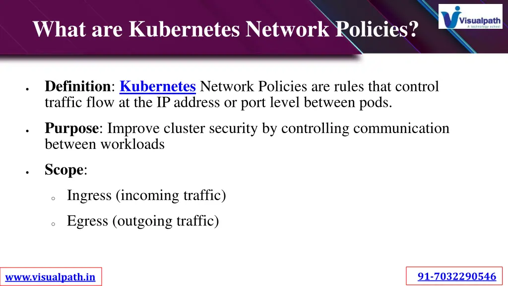 what are kubernetes network policies