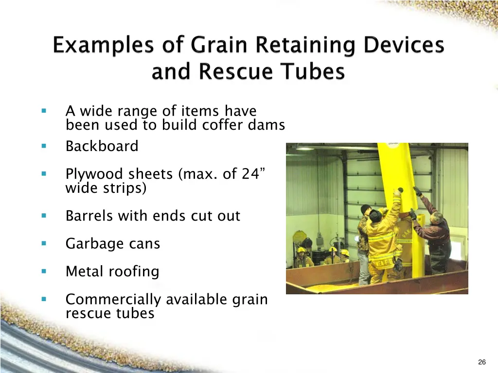 a wide range of items have been used to build