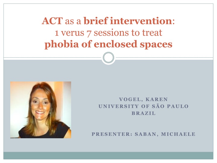 act as a brief intervention 1 verus 7 sessions