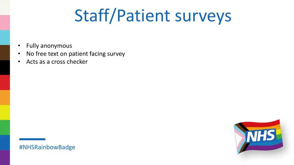 staff patient surveys