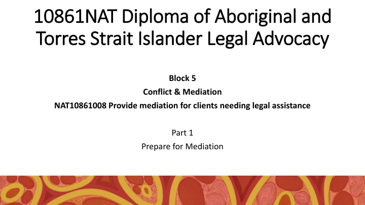 10861nat diploma of aboriginal and 10861nat
