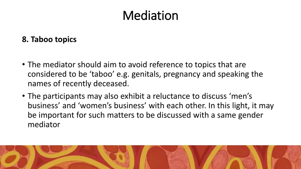 mediation mediation 15