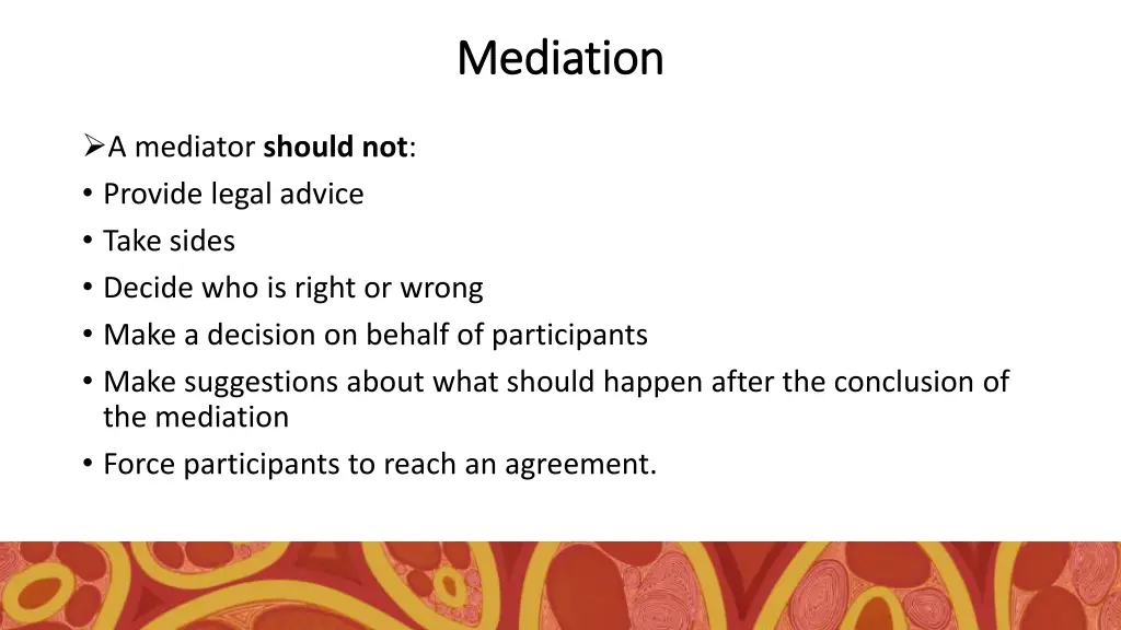 mediation mediation 4