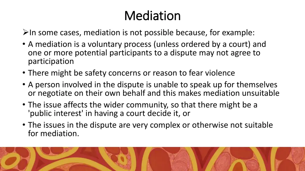 mediation mediation 5
