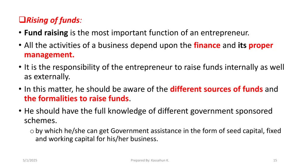 rising of funds fund raising is the most