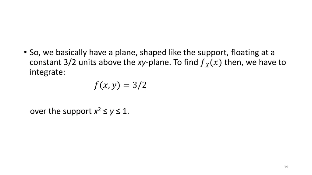 so we basically have a plane shaped like