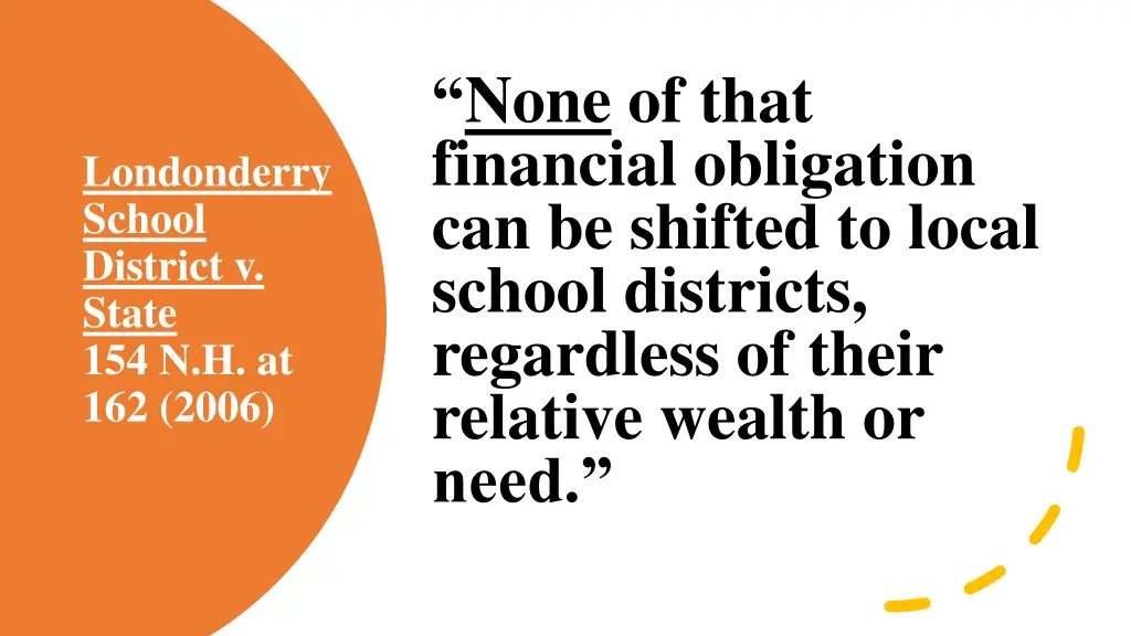 none of that financial obligation can be shifted