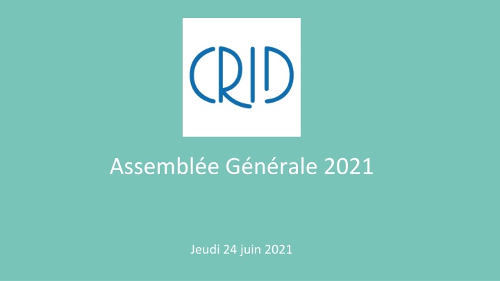 assembl e g n rale 2021