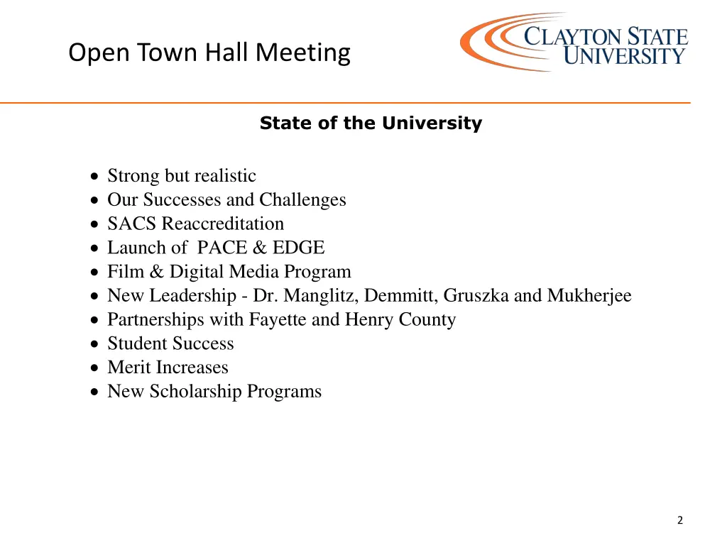 open town hall meeting 1