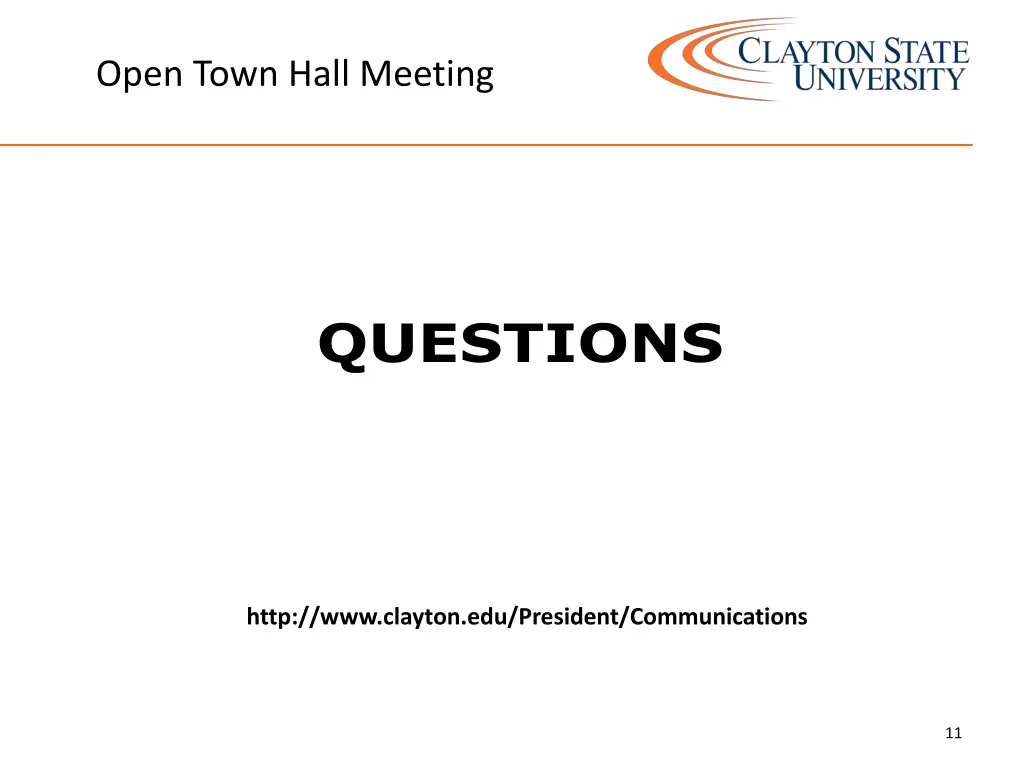 open town hall meeting 9