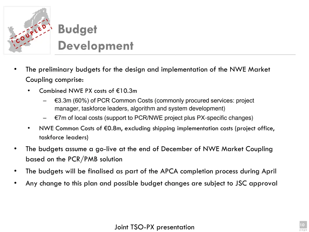 budget development