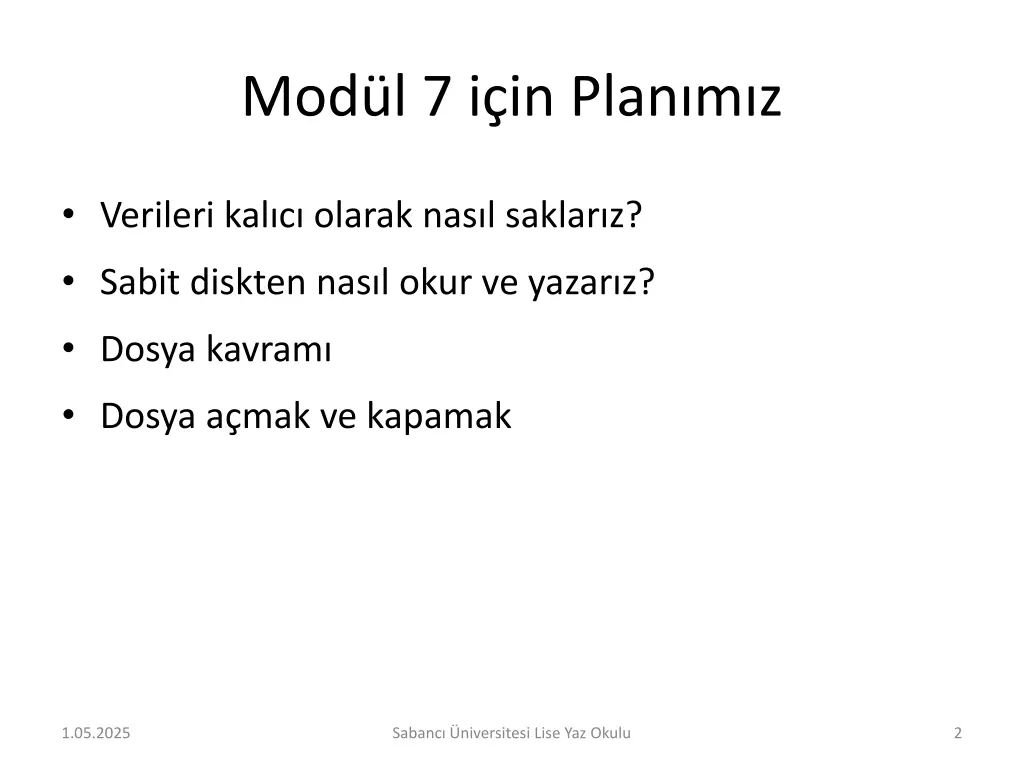 mod l 7 i in plan m z