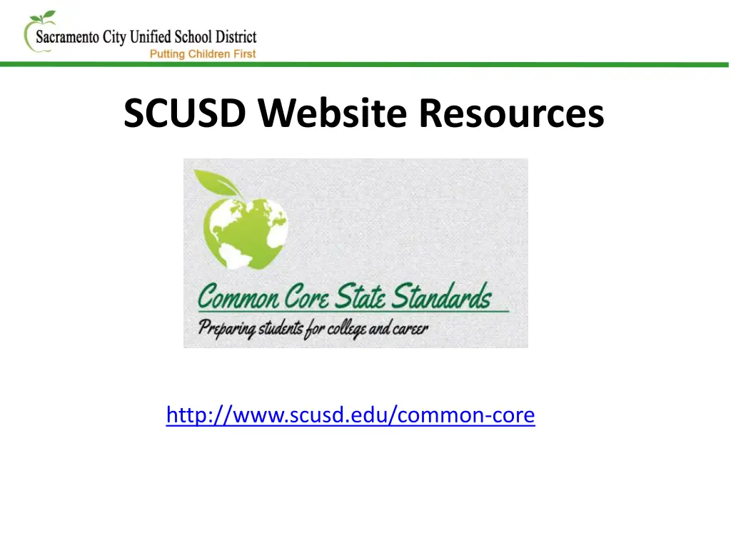 scusd website resources