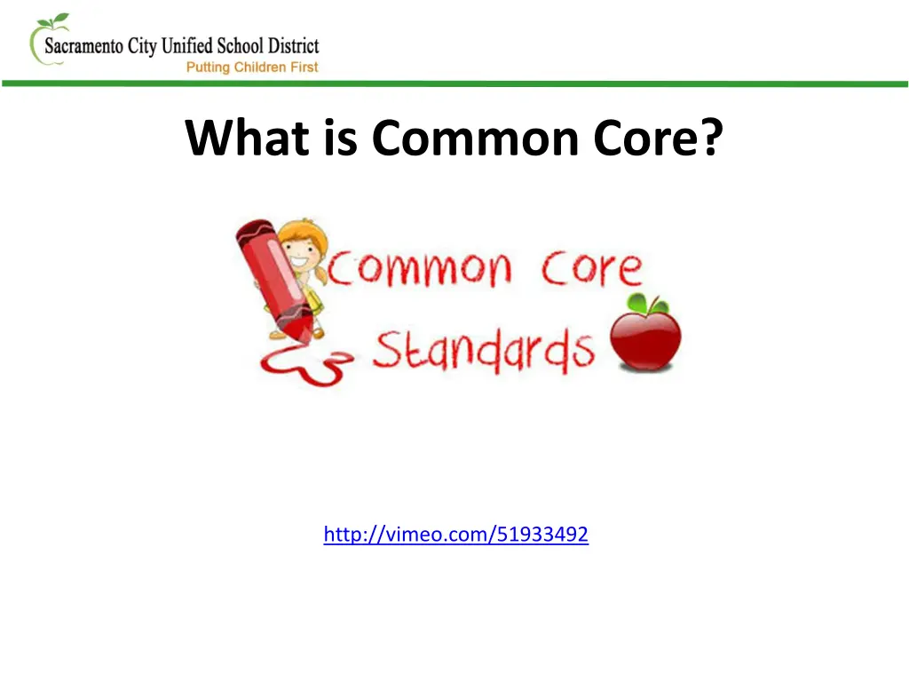 what is common core