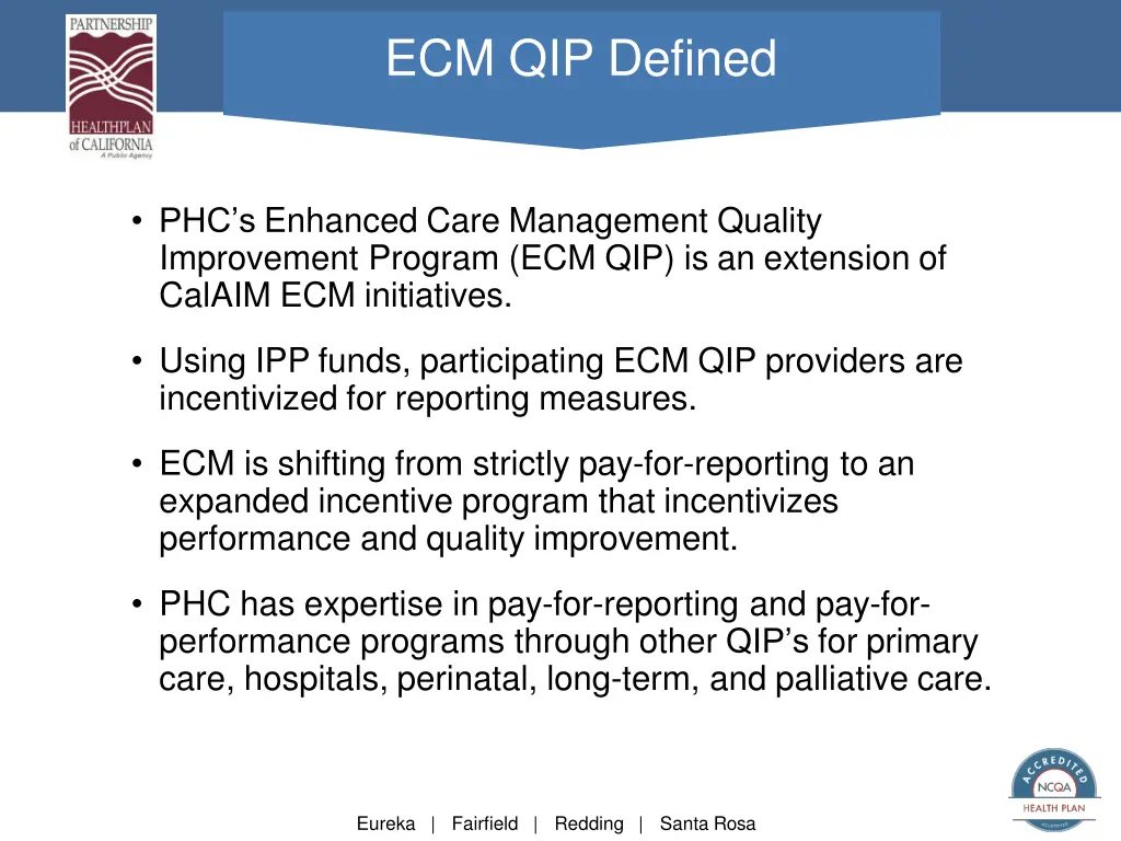 ecm qip defined