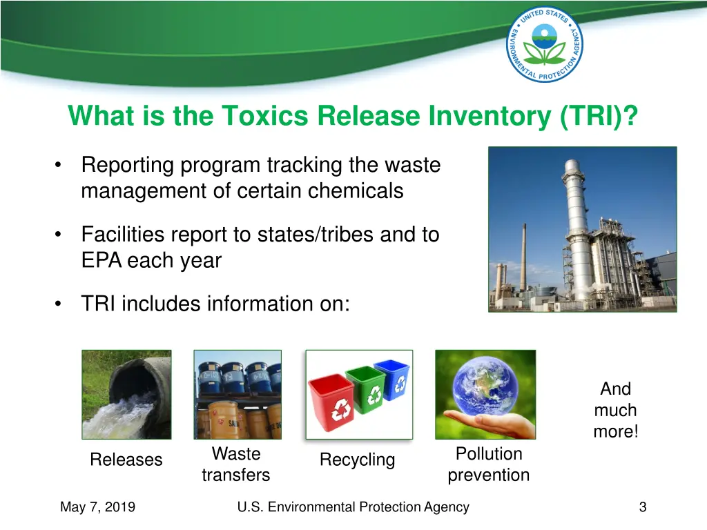 what is the toxics release inventory tri