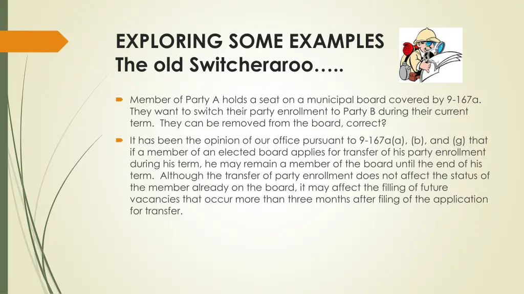 exploring some examples the old switcheraroo
