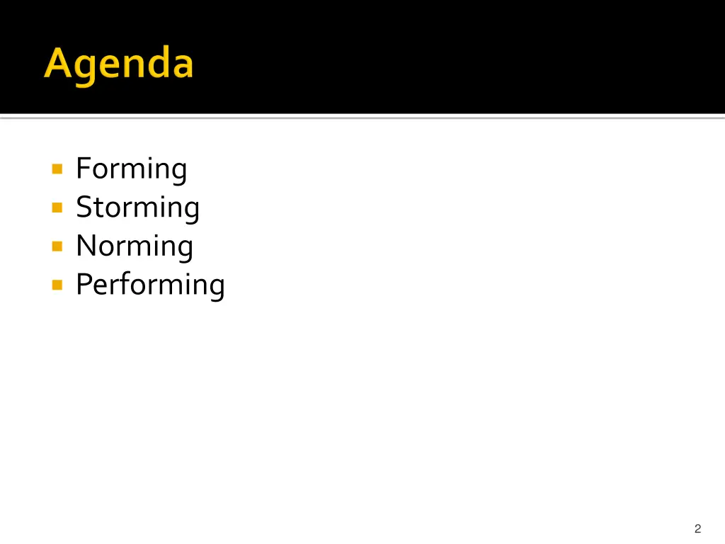 forming storming norming performing