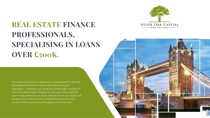 real estate finance professionals specialising