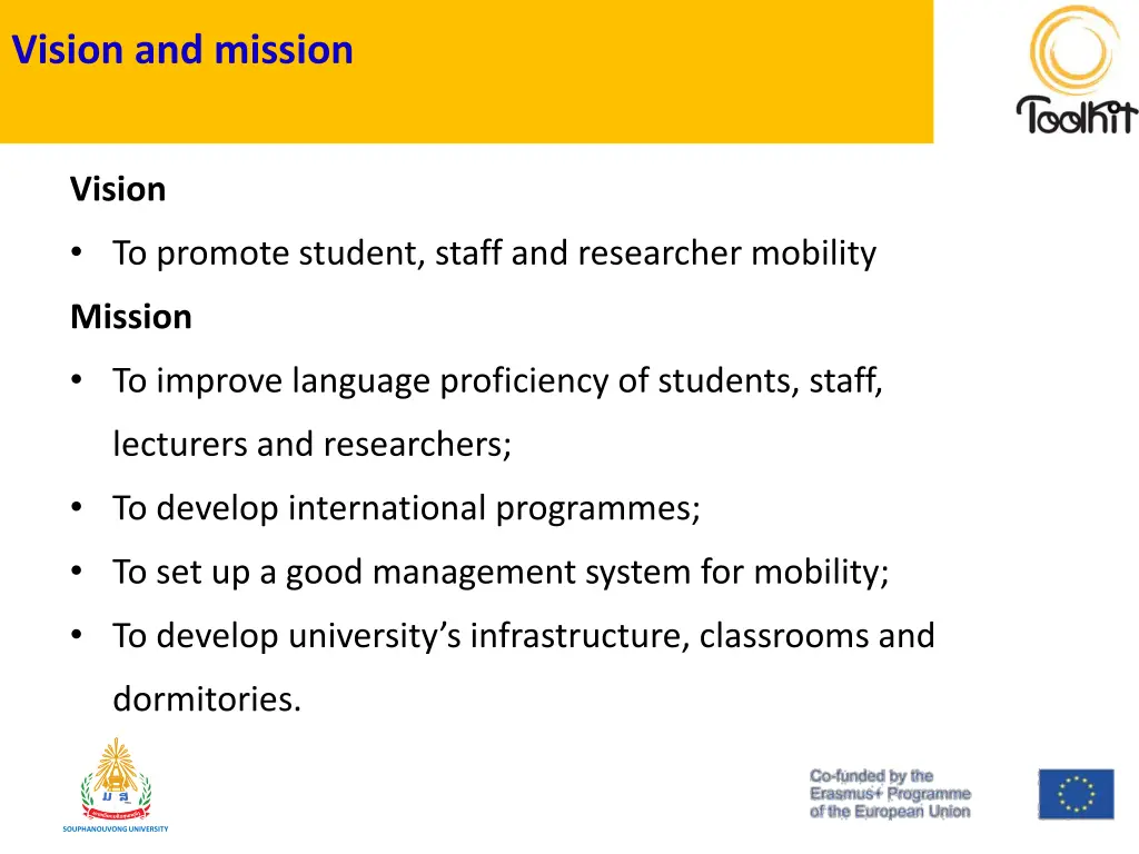 vision and mission