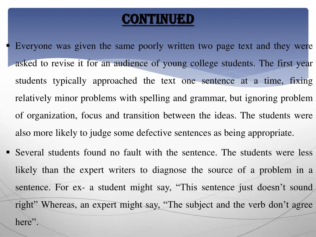 continued continued 6