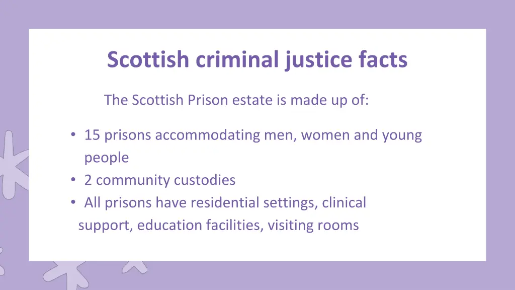 scottish criminal justice facts