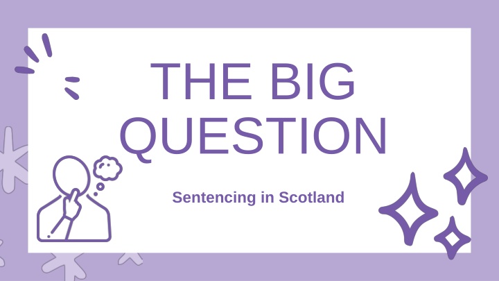 the big question