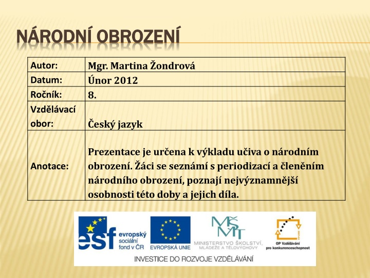 n rodn obrozen n rodn obrozen