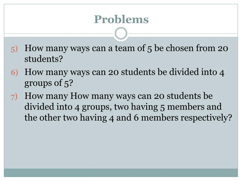 problems 2