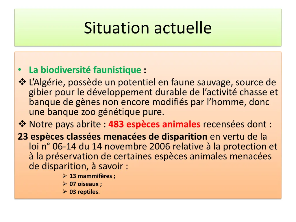 situation actuelle 16