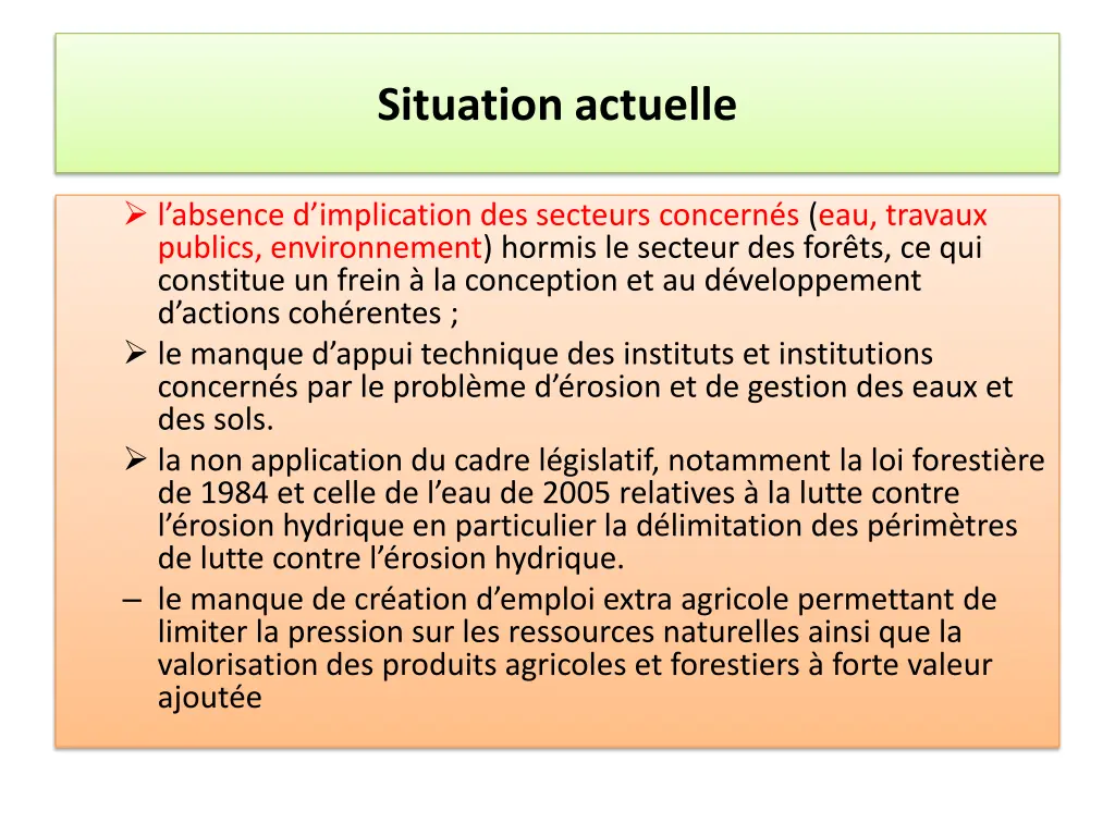 situation actuelle 34